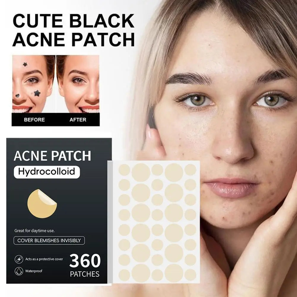 360PCS  Acne Pimple Patch Sticker Waterproof Acne Treatment Pimple Remover Tool Blemish Spot Facial Mask SkinCare Hidden Pimple