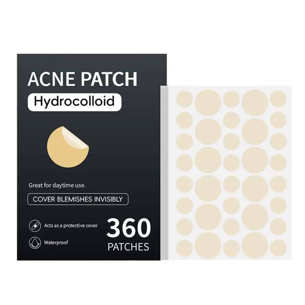 360PCS  Acne Pimple Patch Sticker Waterproof Acne Treatment Pimple Remover Tool Blemish Spot Facial Mask SkinCare Hidden Pimple